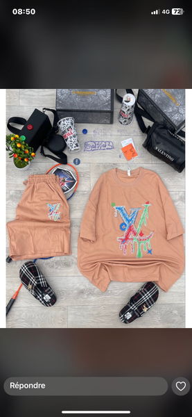 Ensemble décontracté tendance femme