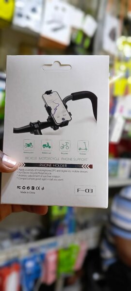 Bikers phone holder