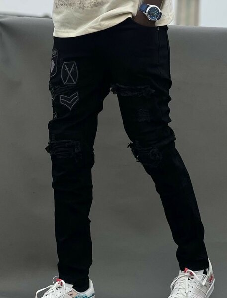 Jean skinny noir homme