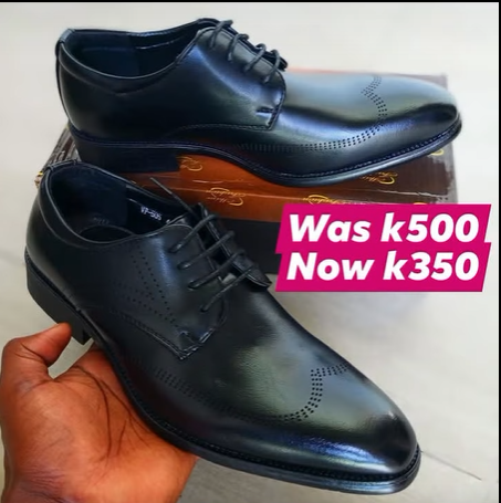 black men's shoes