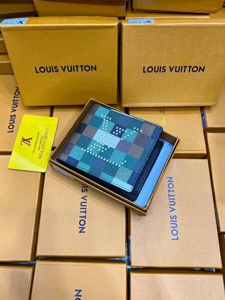 Portefeuille en cuir Louis Vuitton