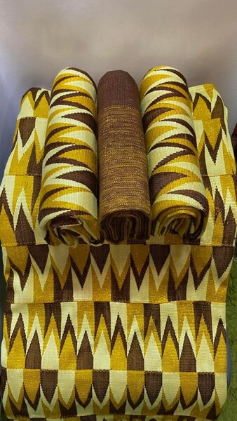 Elegant Ghanaian kente