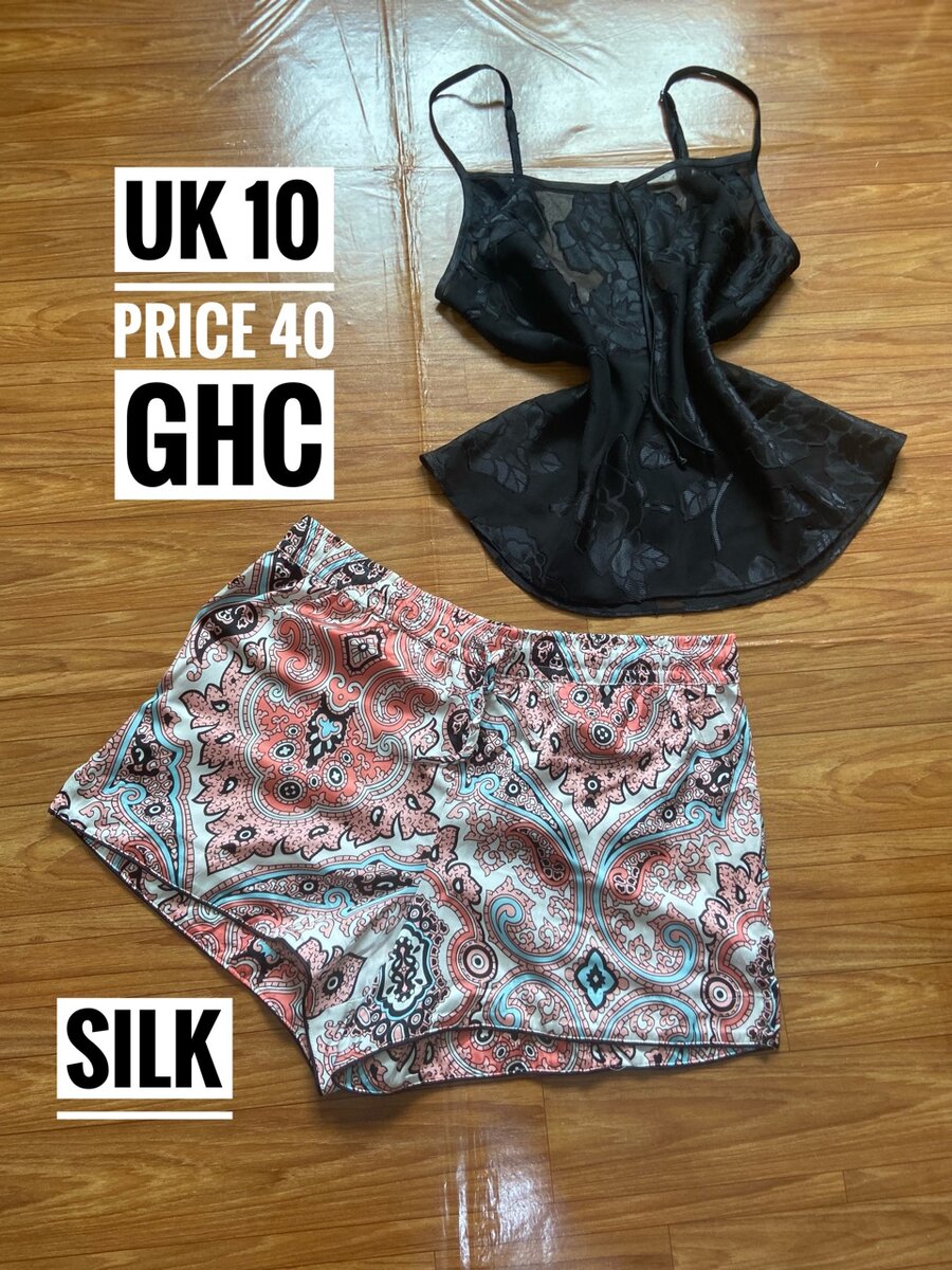 Silk nightwear