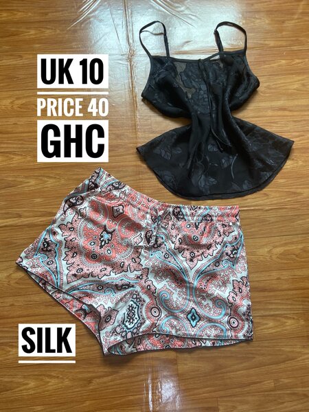 Silk nightwear