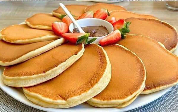 Pancakes au chocolat