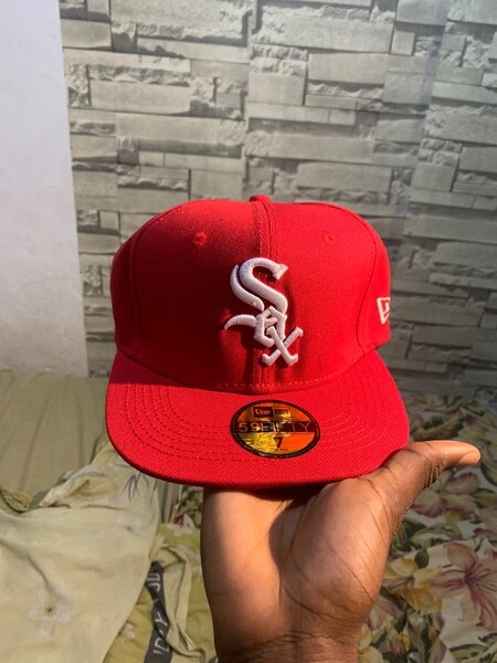 Casquette rouge New Era 59FIFTY