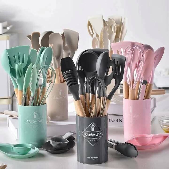 Ensemble d'ustensiles de cuisine