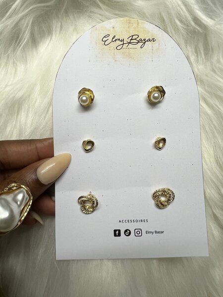 Boucles d'oreilles Elmy Bazar