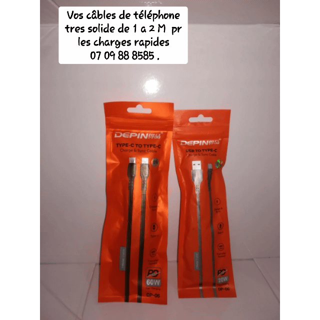 Câble de Charge Rapide USB-C