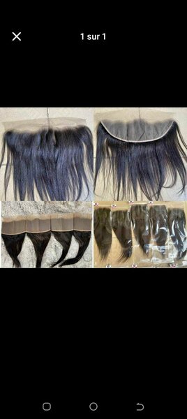 Extensions de cheveux naturels