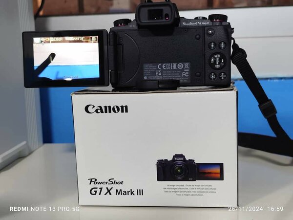 Canon powershot G1x Mark iii