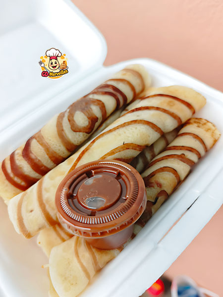 Crêpes marbrées