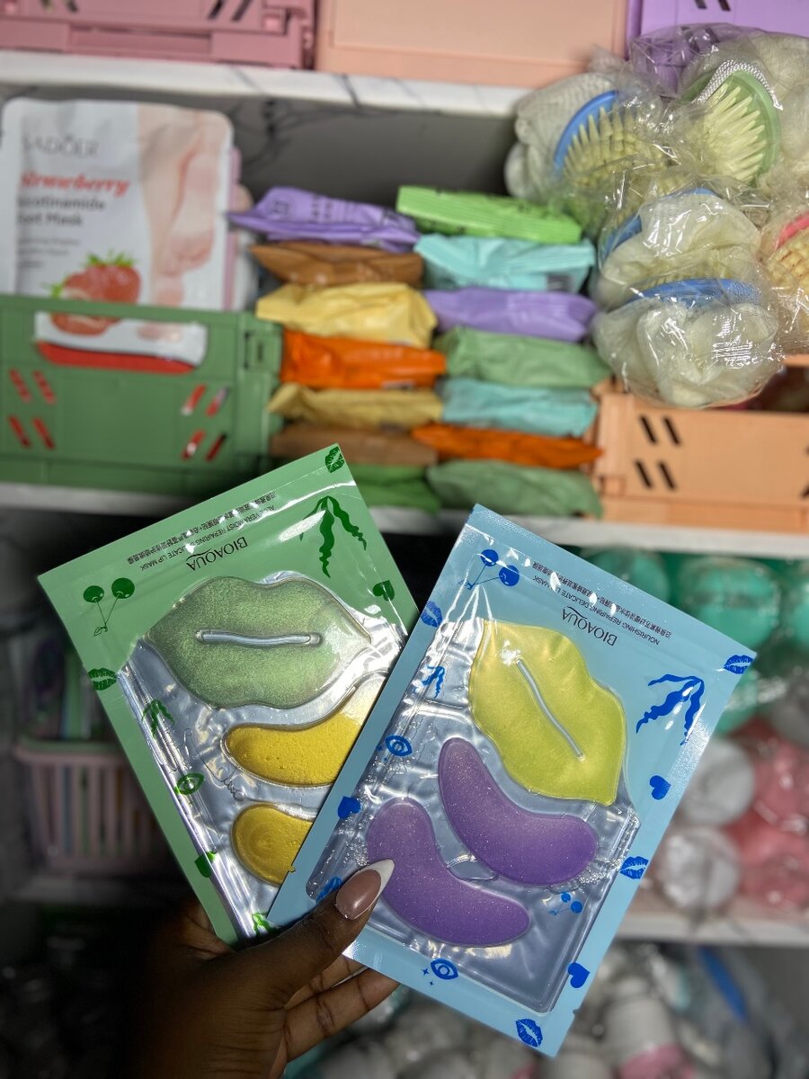 Eye and lip mask