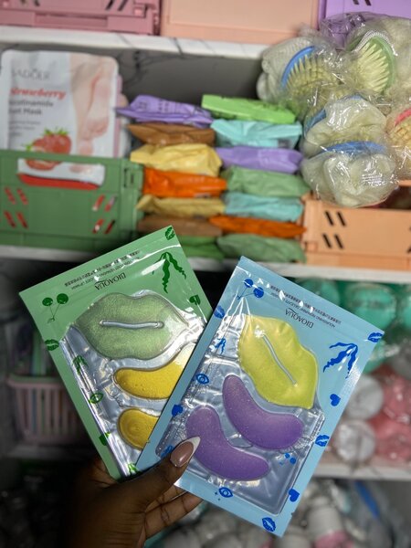 Eye and lip mask