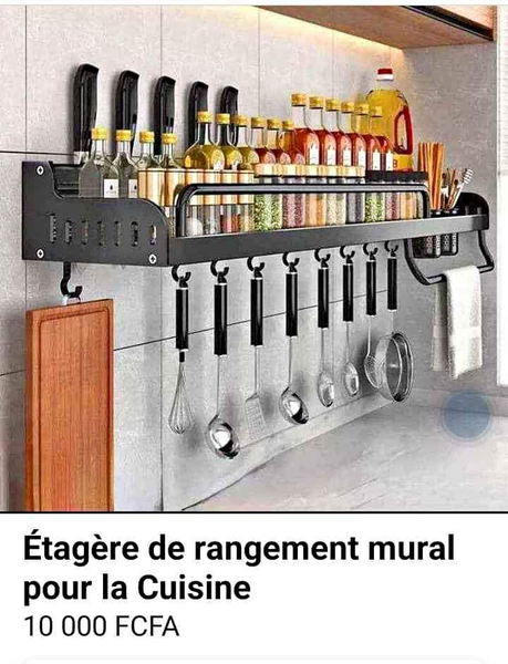Étagère murale Cuisine 80cm