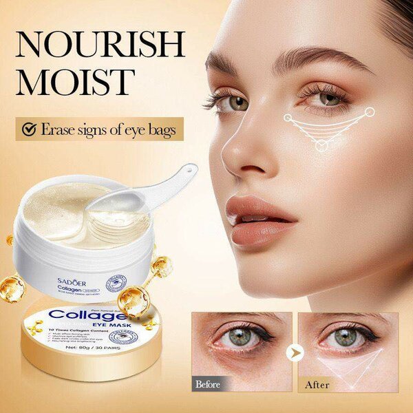 Collagen eye mask