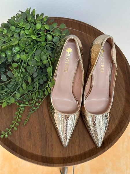 Chaussure jaune