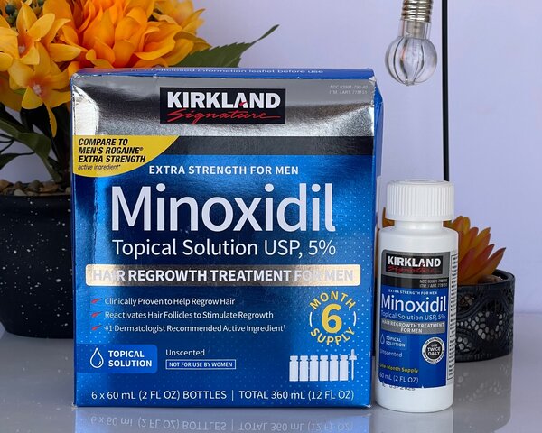 ORIGINAL KIRKLAND MINOXIDIL - MADE IN USA  / ONE BOTTLE