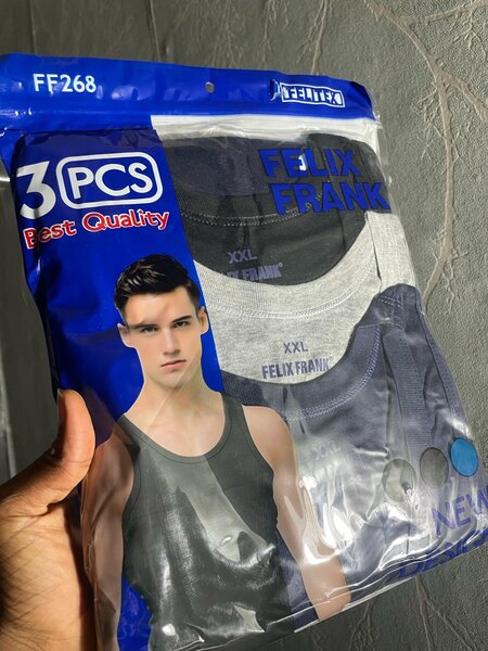 Pure cotton singlet