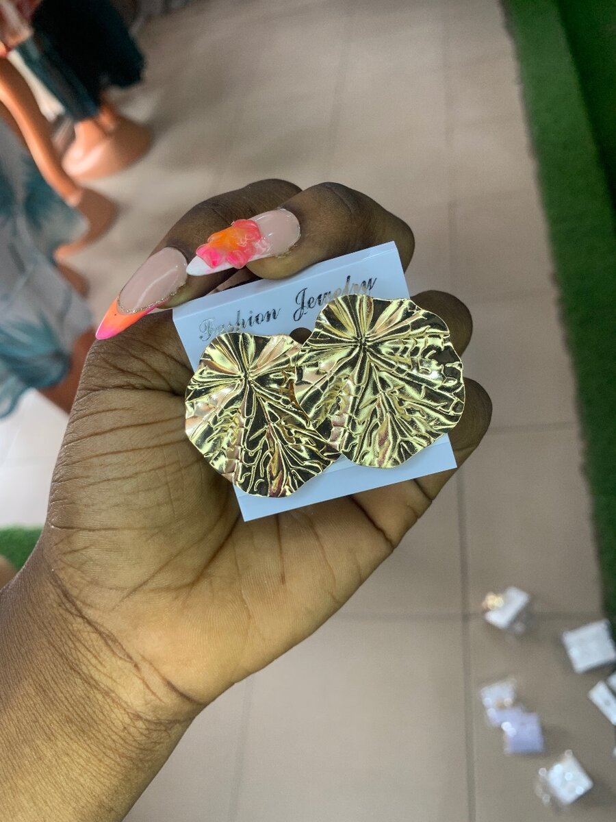 Statement earrings