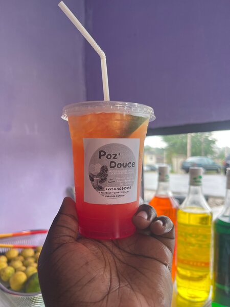 Boisson fruitée rafraîchissante