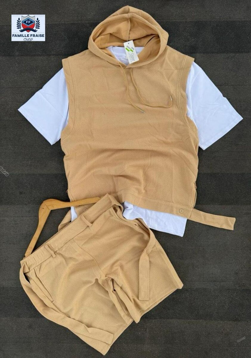 Ensemble décontracté à capuche