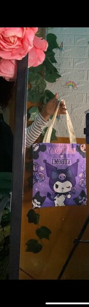 Tote bag à motif animé