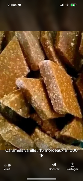 Caramels vanille