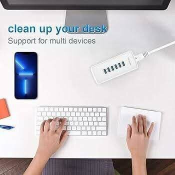 Chargeur USB Intelligent à 6 Ports (30W)  Modèle :727
