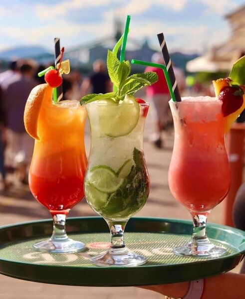 Cocktail de jus de fruit