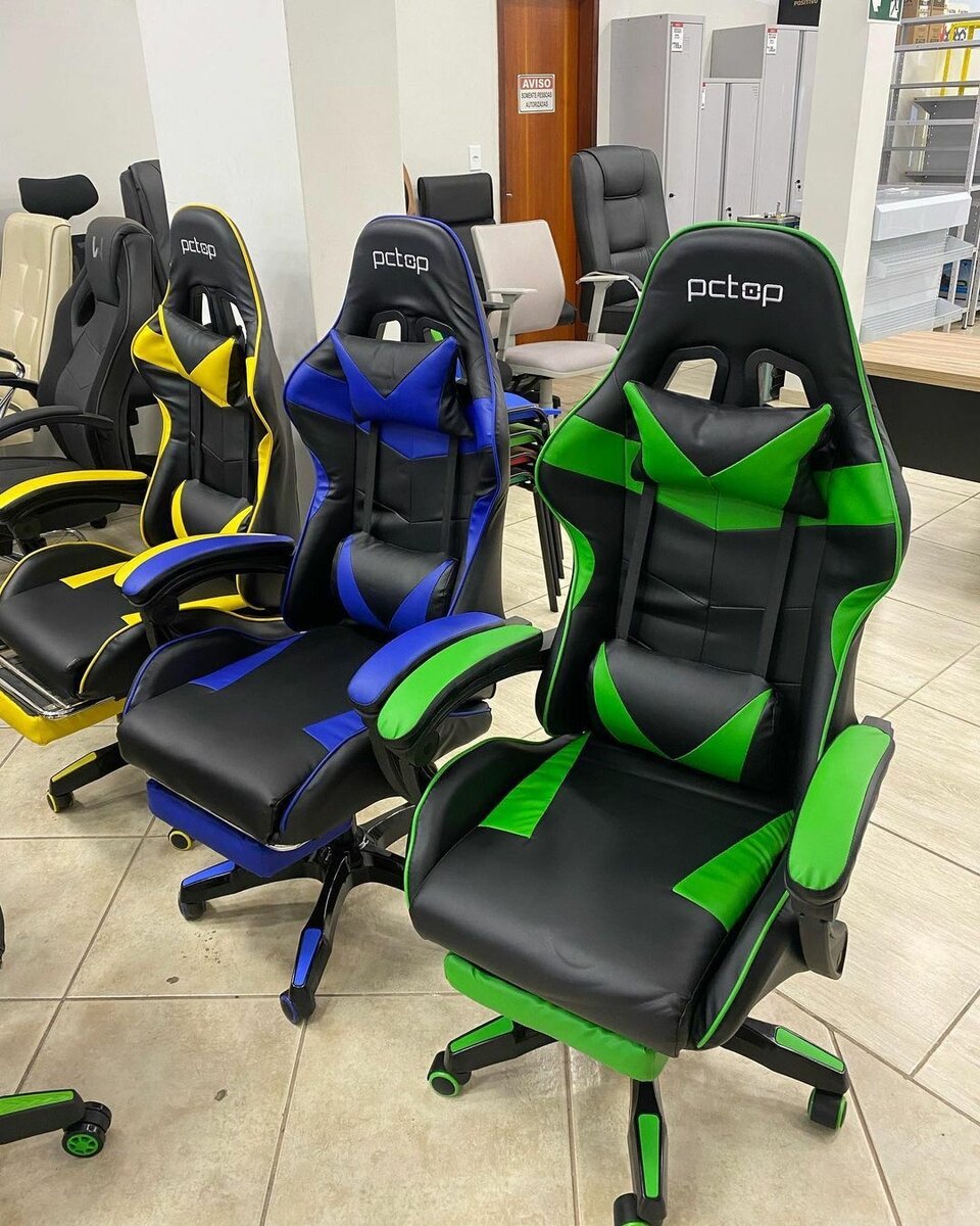 Chaise Gaming LED Ergonomique