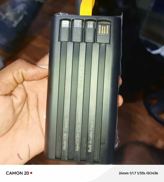 Batterie externe 20000mAh multifonction