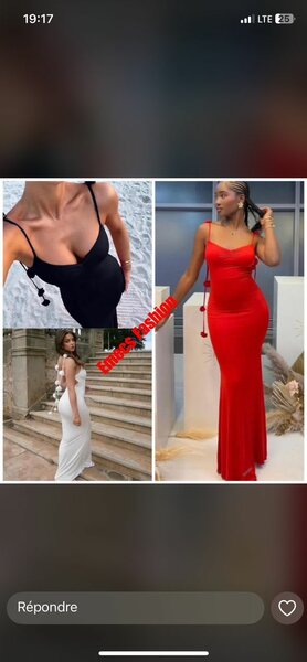Robe longue élégante soirée