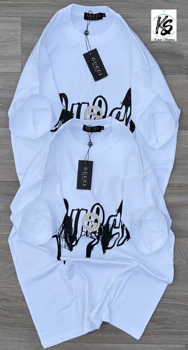 T-shirt blanc unisexe stylé
