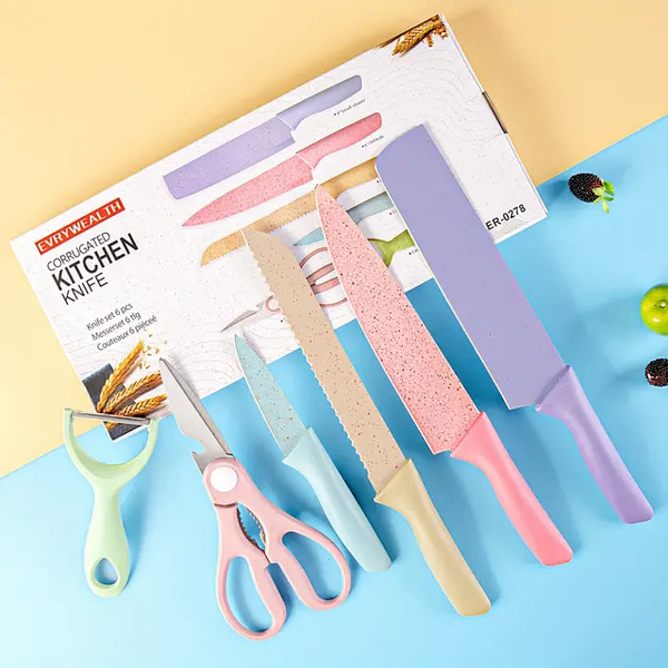 Colorful Knives Set