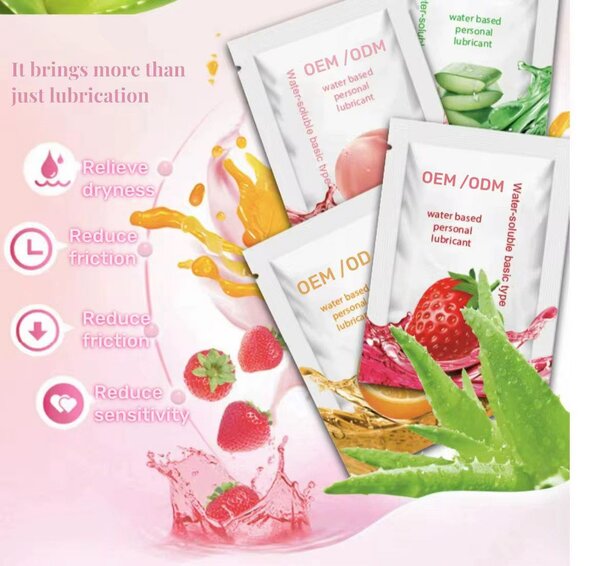 Lubrifiant en sachet