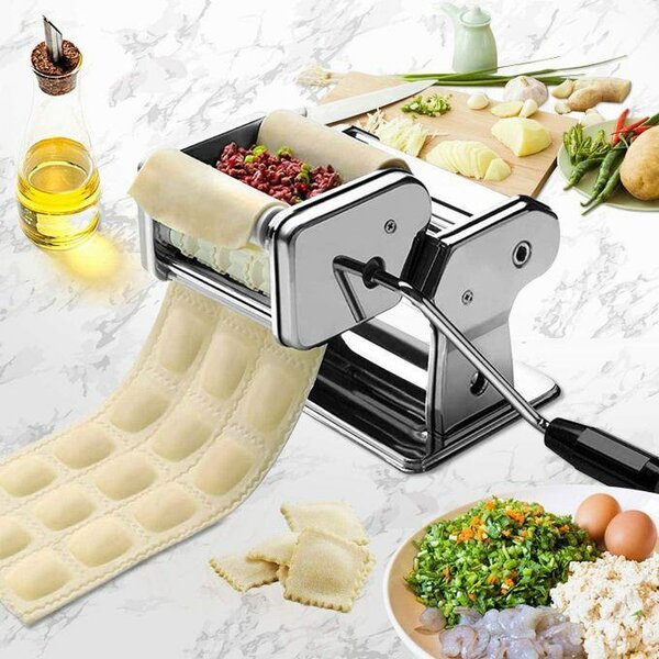 Machine à Pâtes, Laminoir à Pâtes Manuelles pour Spaghetti