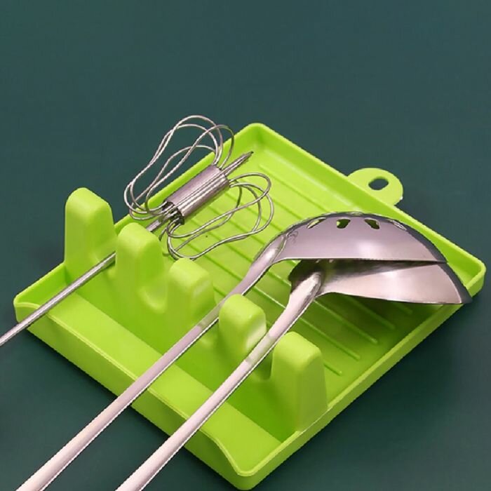Support ustensiles de cuisine antidérapant