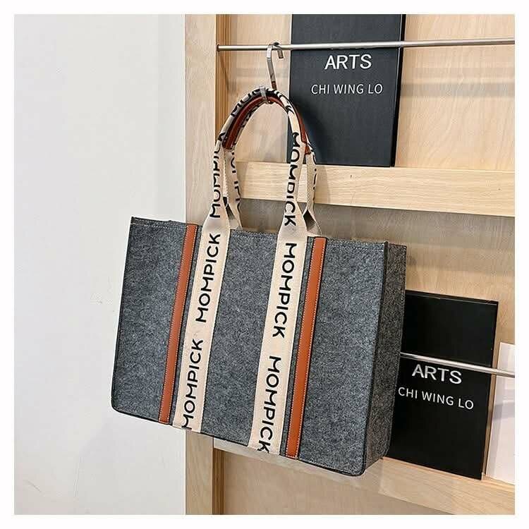Sac fourre-tout en toile chic