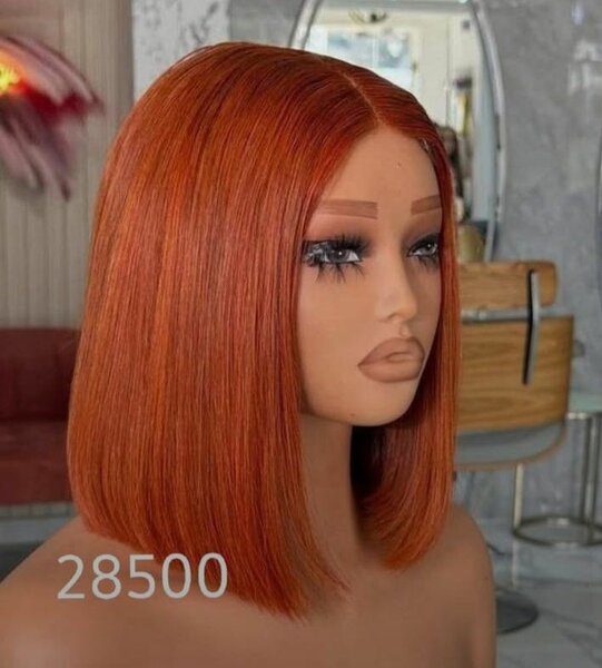 Perruque Synthétique Rouge