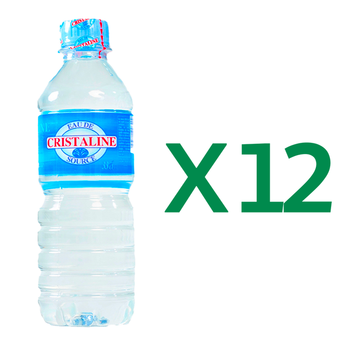 Eau cristaline 33cl