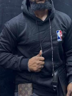 Black hoodie