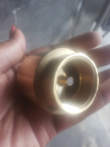 None return valve