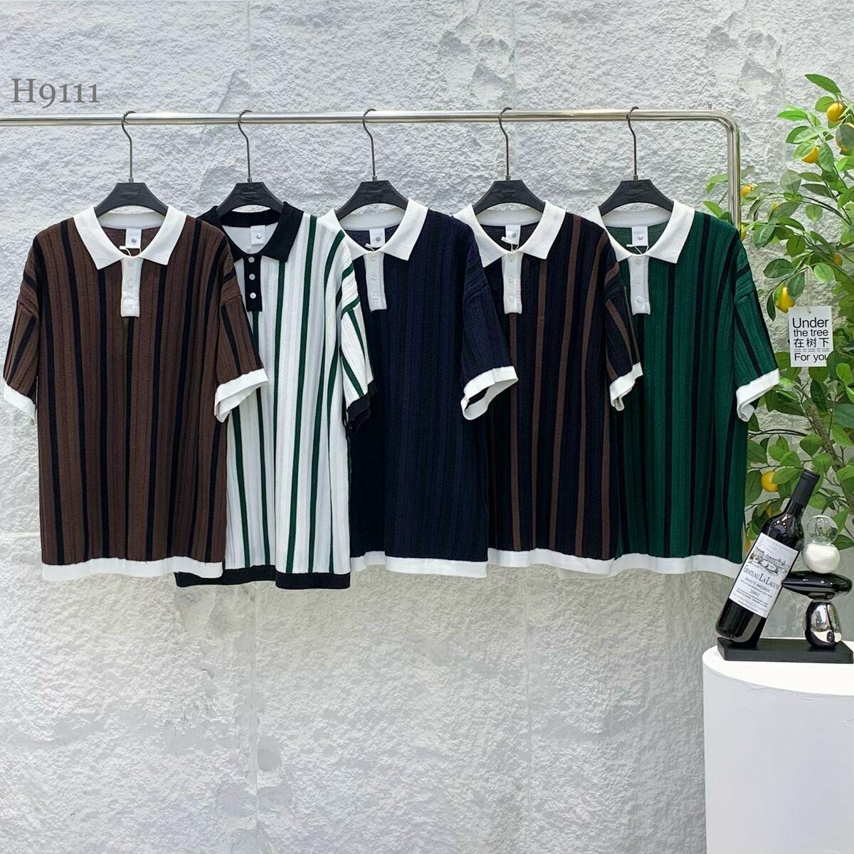 Polo cardigan