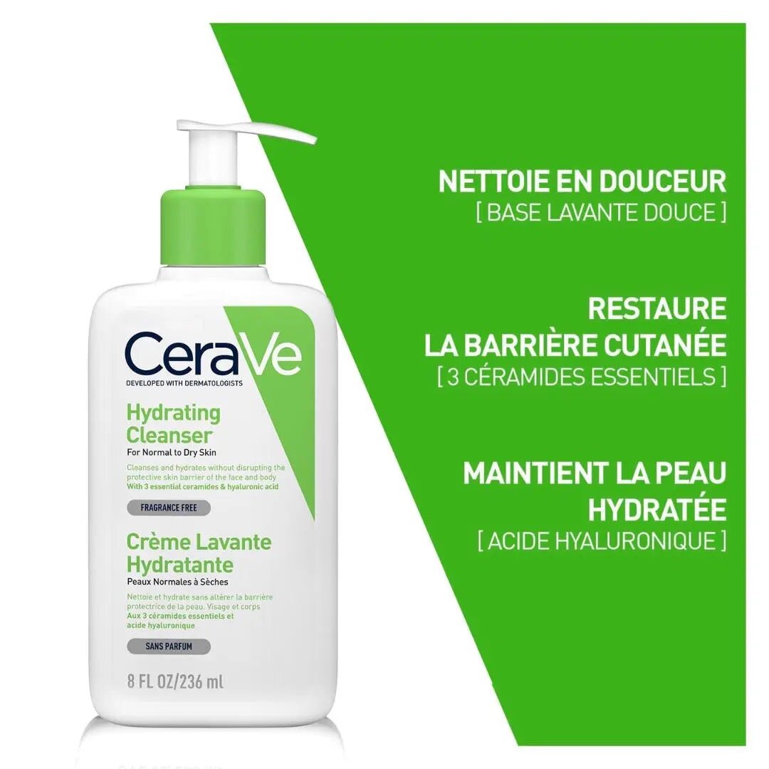 CERAVE CRME LAVANTE HYDRATANTE