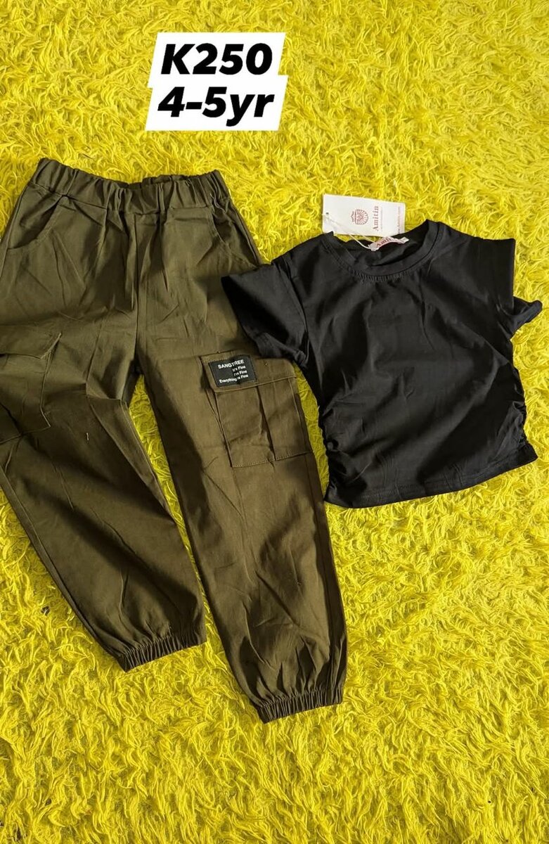 Girls clothing set