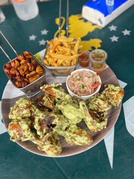 1Poulet mayo + Alloco + frites