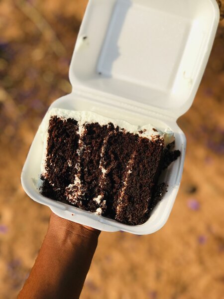 Cake slices
