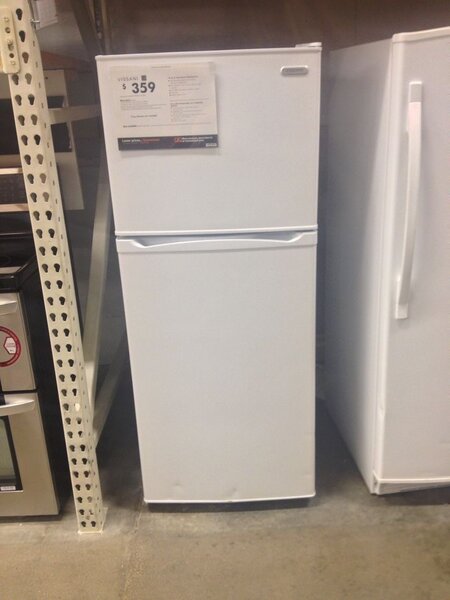Double door fridge