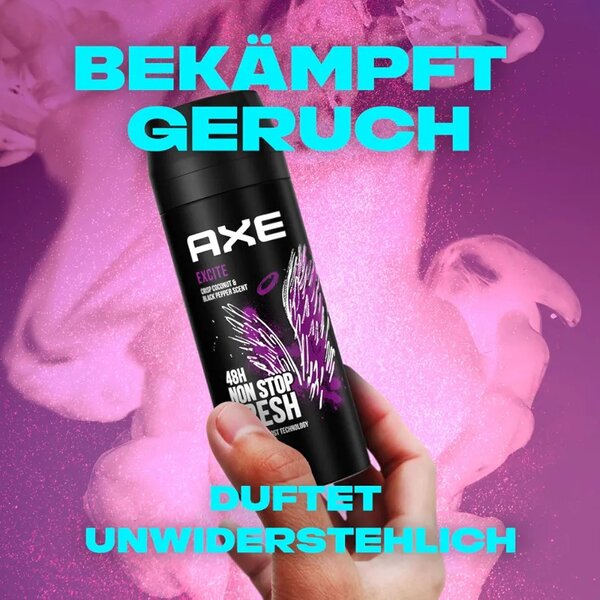 Déodorant AXE Excite 48 Heures de sensation